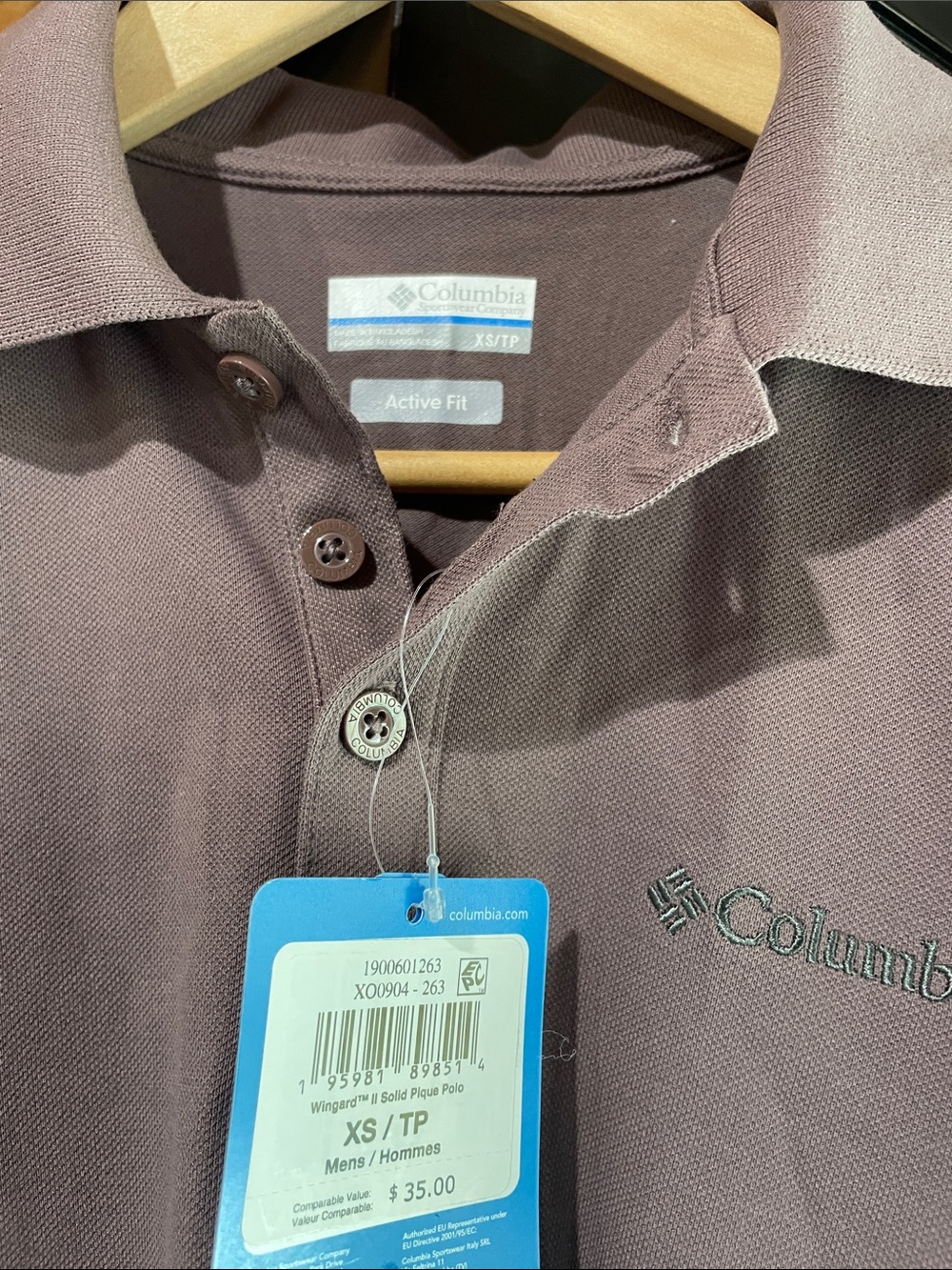 Columbia Men’s Short-Sleeve Polo - Dusk